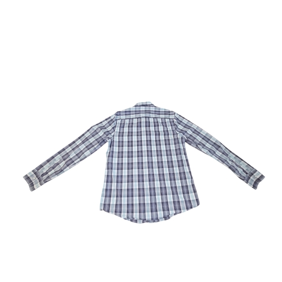 Original Penguin Men's Plaid Multicolor Longsleeve Button Up Shirt Medium - Picture 2 of 10